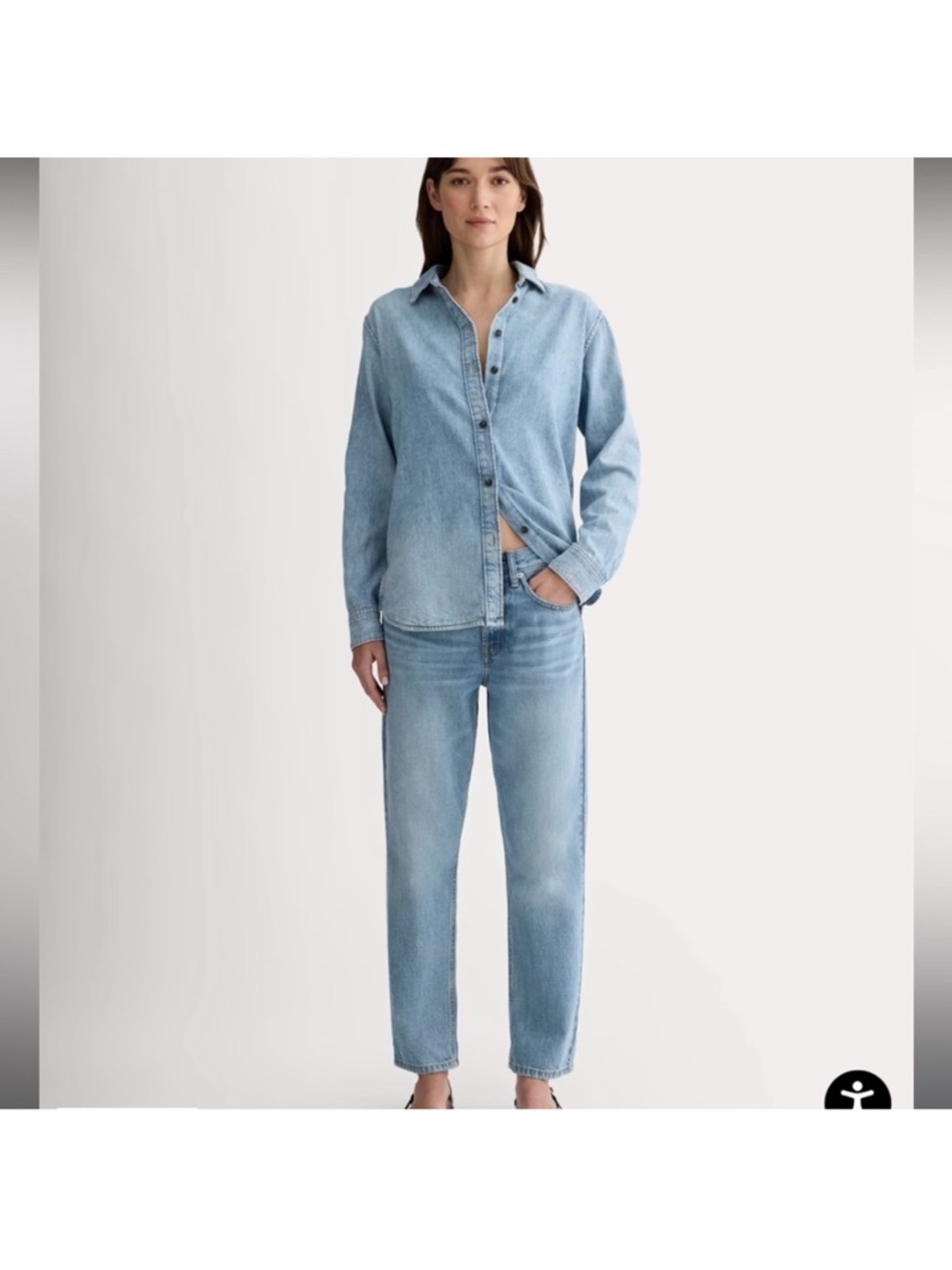 Everlane super soft relaxed jeans